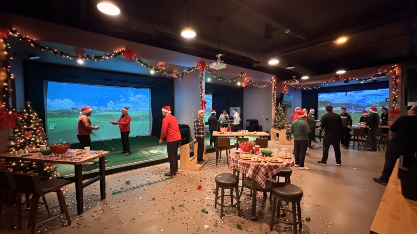 Group celebration at private event